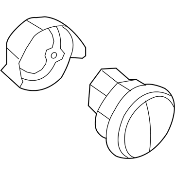 Jeep 4805857AB Fog Lamp Assembly