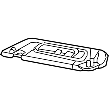 Dodge Sun Visor - 1DR32DW1AA