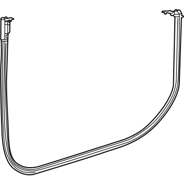 Jeep 68271732AA Door Weatherstrip