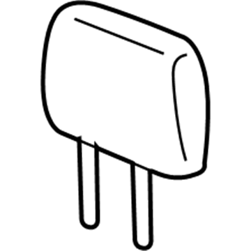 Chrysler YM231DVAA Headrest