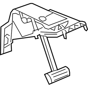 Dodge 68418341AA Steering Column Bracket