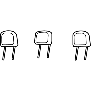 Jeep 5YS22LXHAA Headrest