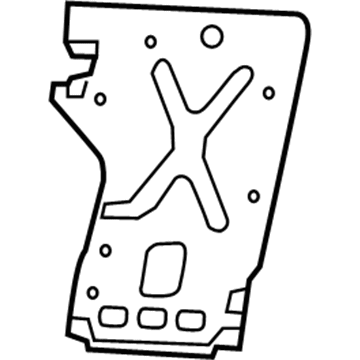 Jeep 68281751AA Seat Back Frame