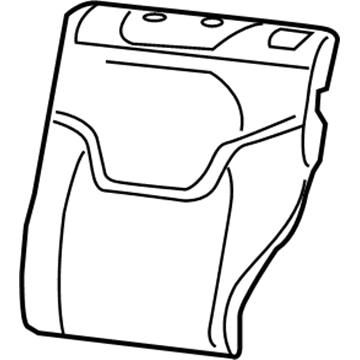 Jeep 68290215AA Seat Back Pad