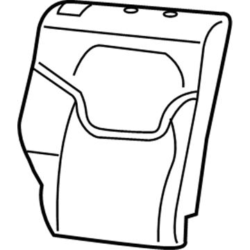 Jeep 68290198AA Seat Back Pad