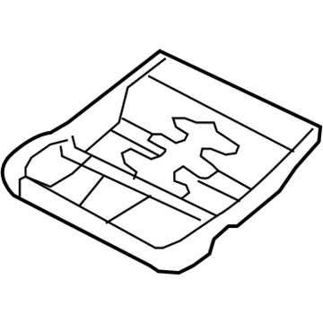 Chrysler 68105127AA Cushion Frame