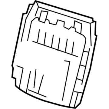 Chrysler 1FK741D5AA Seat Back Panel