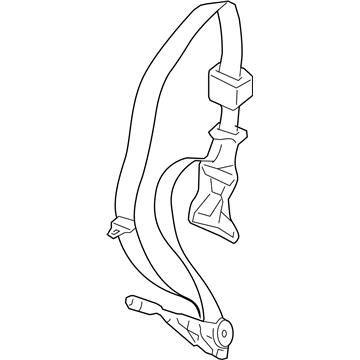 2019 Ram 1500 Classic Seat Belt - 5KQ121X7AC