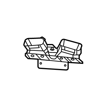 Jeep 68475353AB Center Duct