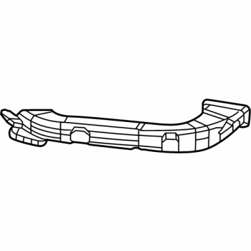 Jeep 68446799AA Side Duct