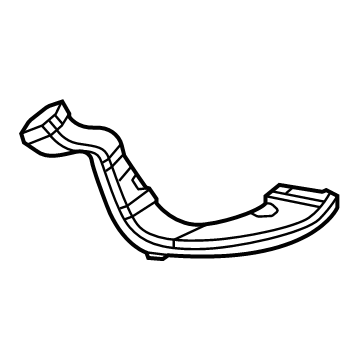 Jeep 68446645AA Floor Duct