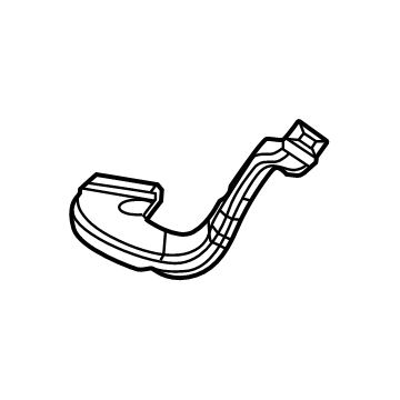 Jeep 68446646AA Floor Duct