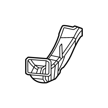 Jeep 68468073AB Rear Duct