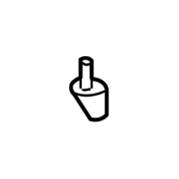 Dodge 1AE56ZP7AA Lock Knob Bezel