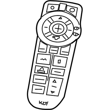 Jeep 5107094AC Remote Control