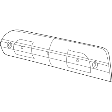 Ram 68412024AA High Mount Lamp