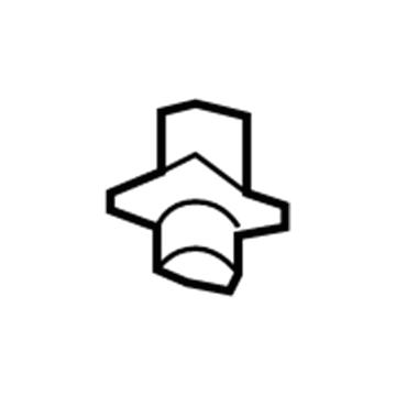 Jeep 4814094 Release Cable Clip