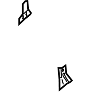 Dodge 5065277AB Front Reinforcement