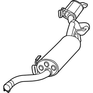Ram C/V Exhaust Pipe - 68040540AI