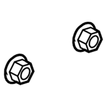 Dodge 6104709AA Cross Over Pipe Nut