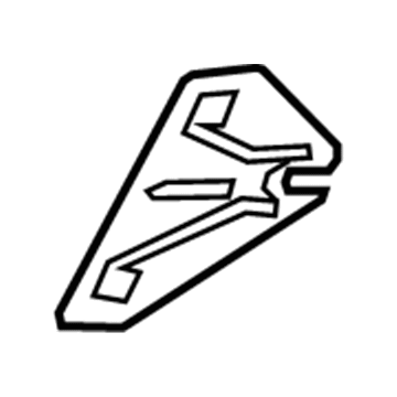 Mopar 5028558AA Bracket, Rear Driver Side