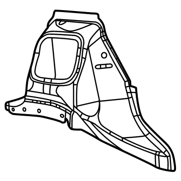 Jeep 68462896AA Inner Wheelhouse