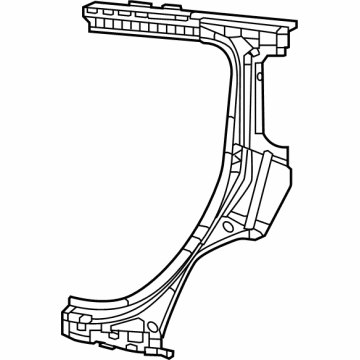 Mopar 68531356AI REINFORCE-BODY SIDE APERTURE 68531356AI Mopar REINFORCE-BODY SIDE APERTURE Illustration 1 of 1