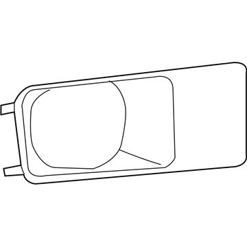 Mopar 5030049AB Bezel, Front Driver Side Mopar 5030049AB Bezel, Front Driver Side