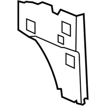 Mopar 55362447AF Cowl Side Panel, Driver Side Mopar 55362447AF Cowl Side Panel, Driver Side