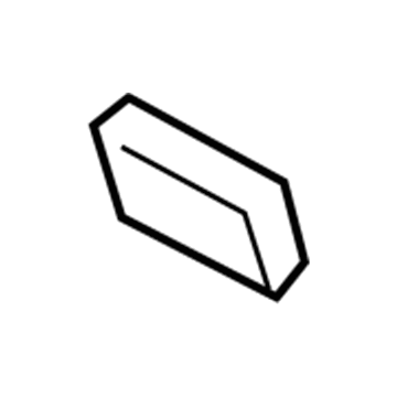 Mopar 5026468AB Striker Plate, Rear