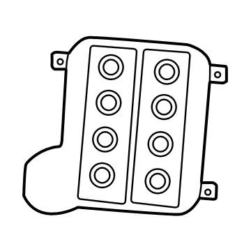 Jeep 68377360AC Vent Chamber