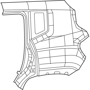 Jeep 68263327AA Quarter Panel