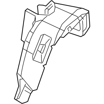 Jeep 68448182AA Wheelhouse Liner