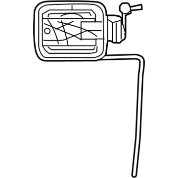 Jeep Fuel Filler Housing - 68461182AA