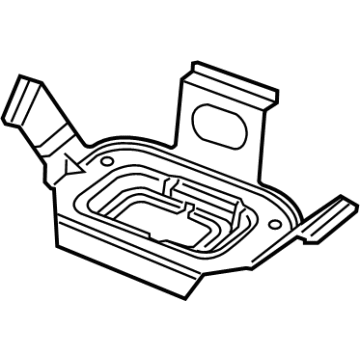 Ram 68425281AA Latch Reinforcement