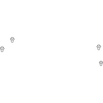 Ram 68201018AA Hinge Bolt