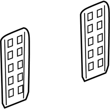 Ram 55056245AA Air Vent Grille