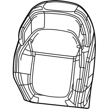 Dodge Charger Daytona Seat Cover - 7ZR23TX7AA