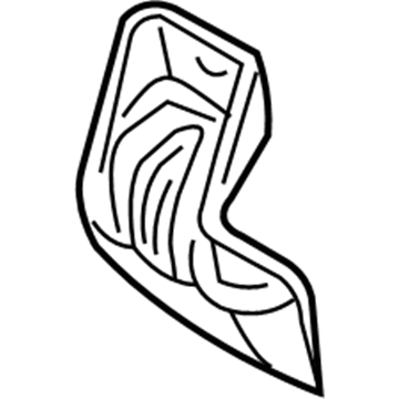 Dodge 4782718AA Stabilizer Bar Rear Bracket