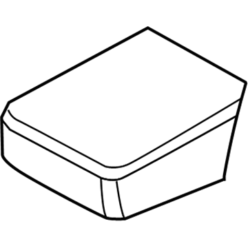 Dodge 1FF051D5AA Armrest Cover