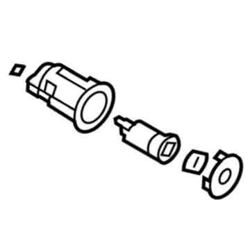 Dodge 68004994AA Lock Cylinder