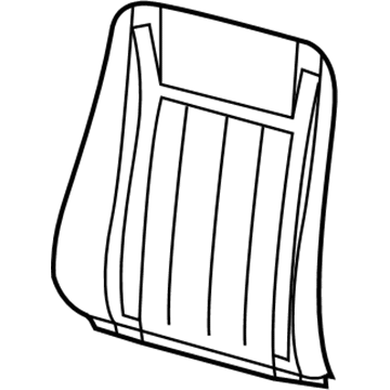 Mopar 1FN561J3AA Seat Back Cover, Front