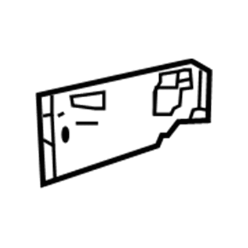 Dodge 68008350AA Floor Extension