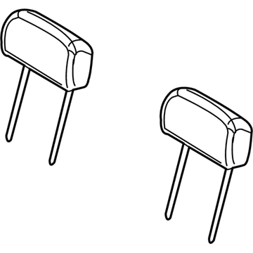 Dodge ZS251D5AA Headrest