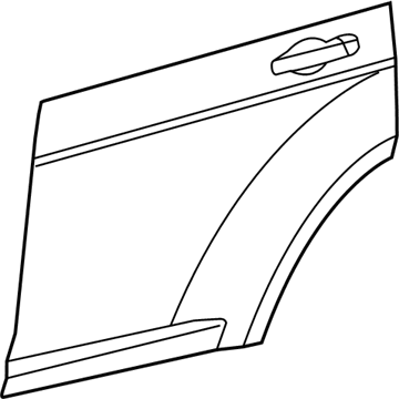 Dodge 5008886AF Outer Panel