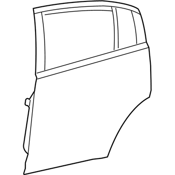 Dodge 5008882AL Door Shell