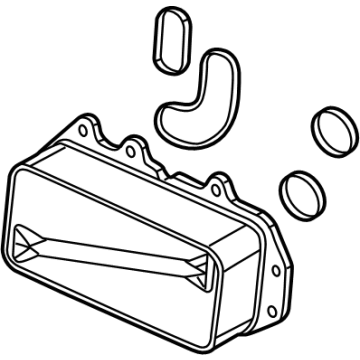 Jeep Wagoneer L Oil Cooler - 68358144AF