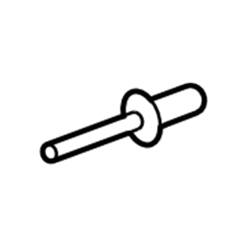 Jeep 6035201 Lower Cover Rivet