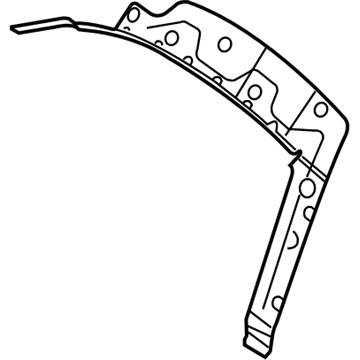 Dodge 68253420AD Reinforcement Panel