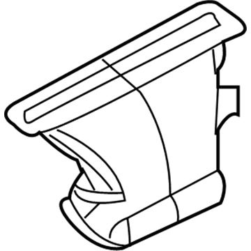 Dodge 55056266AC Defroster Duct